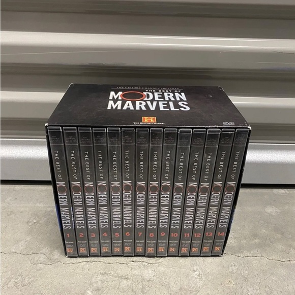 The Best of Modern Marvels (DVD, 2007, 14-Disc Box Set) History Channel - Picture 1 of 2